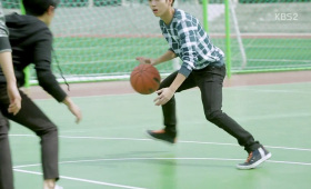 Playing Basketball