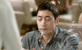 Splashing Water in Face